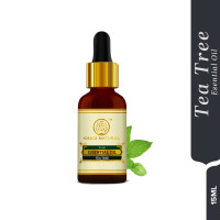 KHADI NATURAL Teatree Pure Essential Oil Latest International Packaging (15ml)