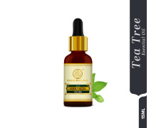 KHADI NATURAL Teatree Pure Essential Oil Latest International Packaging (15ml)