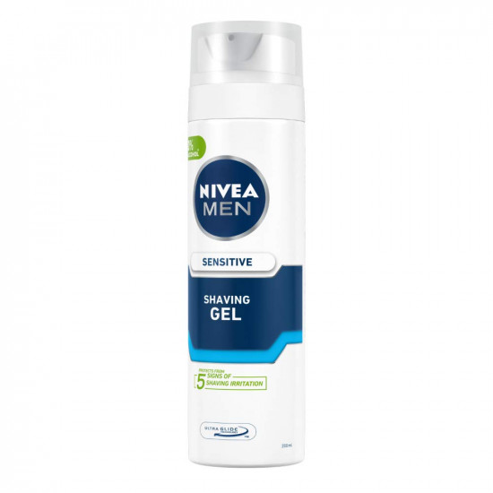 NIVEA MEN Shaving, Sensitive Shaving Gel, 200ml