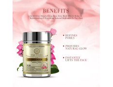 KHADI NATURAL Rose Herbal Face Mask, 50g