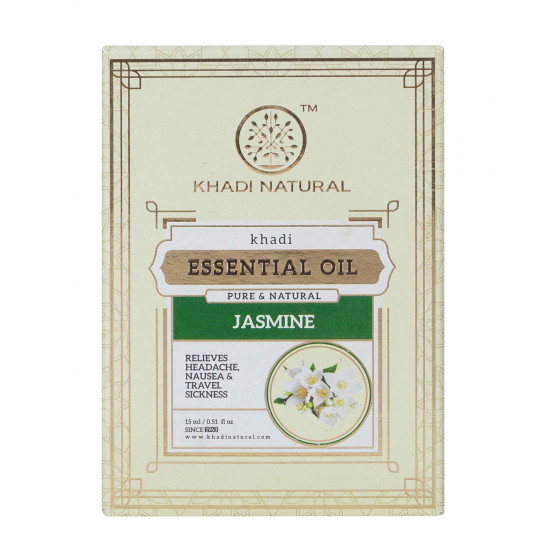 KHADI NATURAL Jasmine Essential Oil, 15ml
