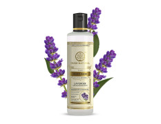 KHADI NATURAL Lavender Herbal Moisturizer With Shea/Kokum Butter, SLS and Paraben Free, 210 ml