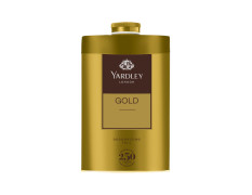 Yardley London Gold Deodorizing Talc| Fresh Woody Scent| Masculine Fragrance| Body Talc for Men| 250g