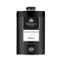 Yardley London Gentleman Classic Deodorizing Talc Spray for Men with Calcium, Carbonate, Magnisum, Carbonate, Fragrance, Dipropylene Glycol, Calcium, Silicate, Triclosan, Pack of 1, 250g