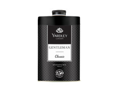Yardley London Gentleman Classic Deodorizing Talc Spray for Men with Calcium, Carbonate, Magnisum, Carbonate, Fragrance, Dipropylene Glycol, Calcium, Silicate, Triclosan, Pack of 1, 250g
