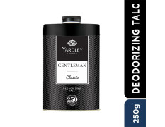 Yardley London Gentleman Classic Deodorizing Talc Spray for Men with Calcium, Carbonate, Magnisum, Carbonate, Fragrance, Dipropylene Glycol, Calcium, Silicate, Triclosan, Pack of 1, 250g