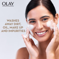 Olay Total Effects Cleanser,With Salicylic Acid & Exfoliating Silica Beads,Throughly Cleanse & Exfoliate Skin For Glowing,Younger Looking Skin,Suitable For Normal,Dry,Oily & Combination Skin,100 Gm