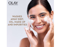Olay Total Effects Cleanser,With Salicylic Acid & Exfoliating Silica Beads,Throughly Cleanse & Exfoliate Skin For Glowing,Younger Looking Skin,Suitable For Normal,Dry,Oily & Combination Skin,100 Gm