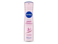 Nivea Pearl & Beauty Deodorant for Unisex, 150 milliliters