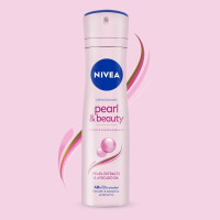 Nivea Pearl & Beauty Deodorant for Unisex, 150 milliliters