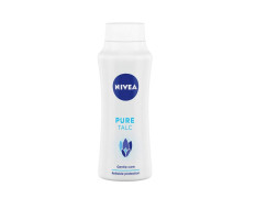 NIVEA Talcum Powder for Men & Women, Pure, For Gentle Fragrance & Reliable Protection Against Body Odour, 100 g