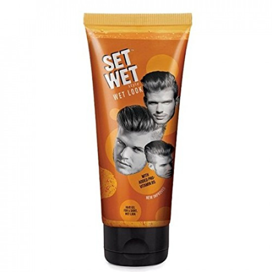 Set Wet Hair Styling Gel Wet look (Pack of 4) 50 ml