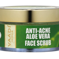 Vaadi Herbals Anti Acne Aloe Vera Face Scrub, 50g