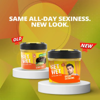 Set Wet Styling Hair Gel for Men - Sport Extreme, 250gm | Extreme Hold, High Shine |For Short to Medium Hair| No Alcohol, No Sulphate