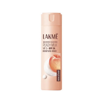Lakme Peach Milk Moisturizer SPF 24 Sunscreen Lotion,Locks Moisture For 12 Hrs,Sun Protection,120 ml