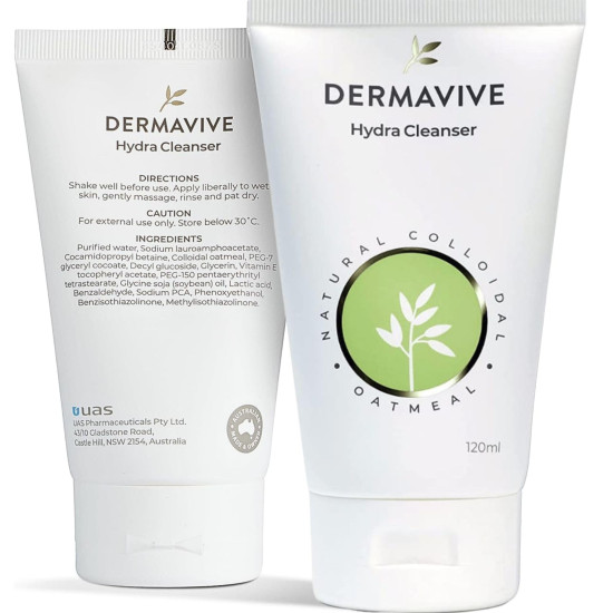 Dermavive Hydra Cleanser - 120 mL