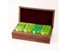 Organic India Tulsi Wooden Gift Box - 100 Tea Bags