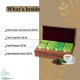 Organic India Tulsi Wooden Gift Box - 100 Tea Bags