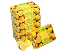 Vaadi Herbals Super Value Refreshing Lemon and Basil Soap, 75gms x 6
