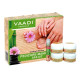 Vaadi Herbals Soothing and Refreshing Pedicure Manicure Spa Kit, Cream and Oil Set, 135g