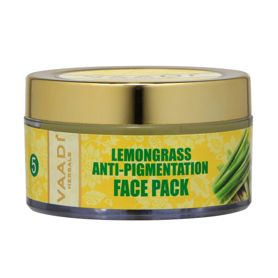 Vaadi Herbals Lemongrass Anti Pigmentation Face Pack, 70g