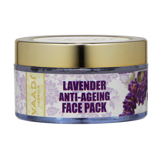 Vaadi Herbals Lavender Anti Ageing Face Pack, 70g