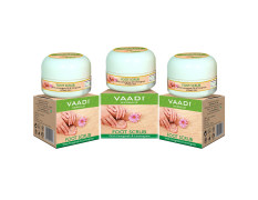 Vaadi Herbals Value Foot Scrub with Fenugreek and Lemongrass Oil, 30gmsx3