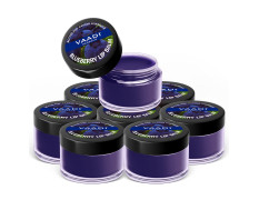 Vaadi Herbals Lip Balm, Blueberry, 10g x 8