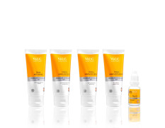 VLCC Pedicure - Manicure Hand & Foot Kit - 150g + 60ml | Remove Dirt, Impurities & Dead Skin Cells | Softens and Nourishes Hand and Feet | Combo of Oil, Cleanser, Scrub, Cream, Anti tan pack.