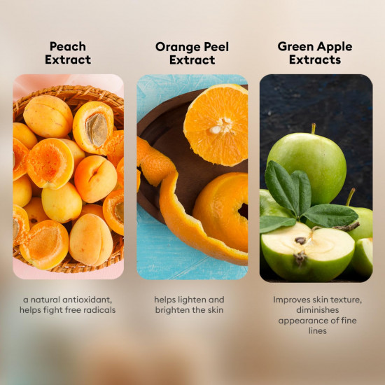 VLCC Salon Series Fruit Facial Kit - ( 6 Facials ) - 300 g | At Home Fruit Facial | Tightens Skin, Lightens Dark Spots & Brightens Skin Tone | Papaya, Cucumber, Peach, Orange & Green Apple.