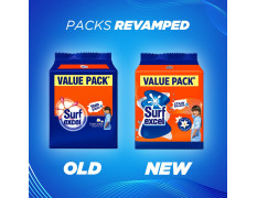 Surf Excel Detergent Bar|| Laundry Detergent Bar For Clothes|| Removes Tough Stains|| 4x200 g