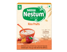 Nestle Nestum Baby Cereal - Rice Fruits (From 10 to 24 months) - Bag-in-Box Pack, 300g