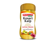 Baidyanath Kesari Kalp Royal Chyawanprash - 1kg - Promotes Vitality, Strength & Stamina in Adults and Elderly | Revitalizer Enriched with Gold and Saffron
