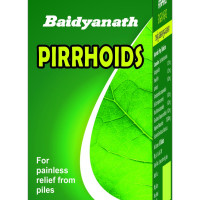 Baidyanath Pirrhoids Tablets | Arshoghini Bati, Prawal Pisti, Jamikand, Mesua Ferra, Vetiveria Zizanioides, Commiphora Myrrha Blend | 50 Tablets