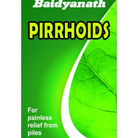 Baidyanath Pirrhoids Tablets | Arshoghini Bati, Prawal Pisti, Jamikand, Mesua Ferra, Vetiveria Zizanioides, Commiphora Myrrha Blend | 50 Tablets