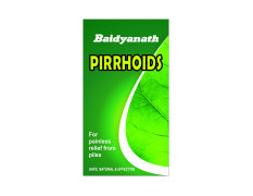 Baidyanath Pirrhoids Tablets | Arshoghini Bati, Prawal Pisti, Jamikand, Mesua Ferra, Vetiveria Zizanioides, Commiphora Myrrha Blend | 50 Tablets