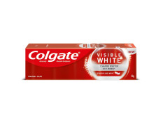 Colgate Visible White Toothpaste (50g) Teeth Whitening Starts in 1 week, Safe on Enamel, Stain Removal and Minty Flavour for Fresh Breath