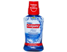 Colgate Plax Antibacterial Mouthwash, 24/7 Fresh Breath, Liquid - Pack Of 250Ml, (Complete Care)