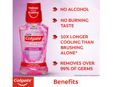 Colgate Plax Mouthwash, Liquid - 250Ml (Gentle Care) (Pack Of 1)