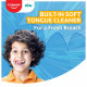 Colgate Kid's Extra Soft Manual Toothbrush with Tongue Cleaner - Multicolor,1 Pc