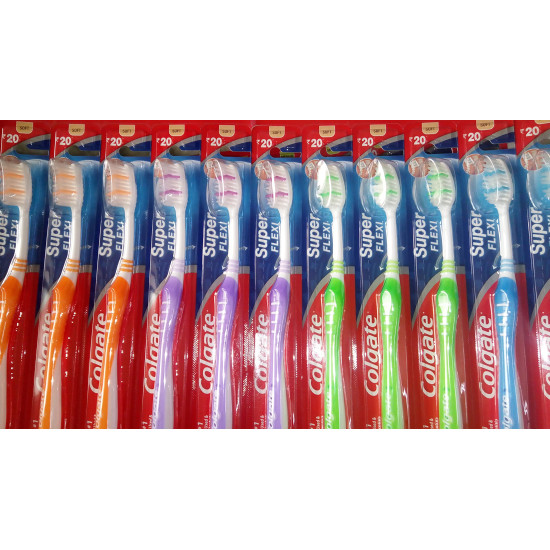 Colgate Super Flexi Toothbrush - Soft (Colour May Vary)