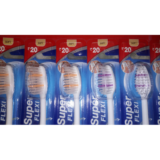 Colgate Super Flexi Toothbrush - Soft (Colour May Vary)