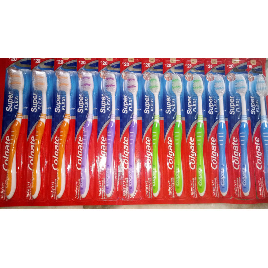 Colgate Super Flexi Toothbrush - Soft (Colour May Vary)