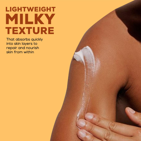 Joy Honey & Almonds Advanced Nourishing Lightweight Summer Body Lotion 300ml With Shea Butter For Summers | Natural Sunscreen Filters | Suitable for Normal to Dry Skin