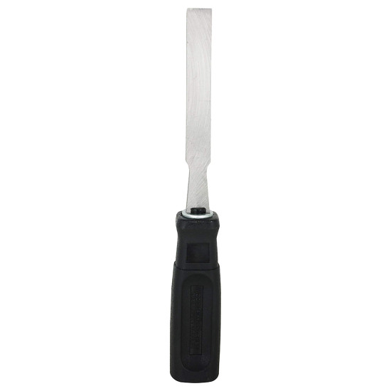 STANLEY 16-089 3-Piece Wood Chisel Set with Anti-Rust Properties for Shaping & Cutting Wood Surfaces - 1/2x7 3/4,3/4x7 3/4,1x7 3/4, GREY & BLACK (Made in Singapore)