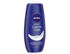 NIVEA Crème Care 250ml Body Wash| Shower Gel For Soft Skin| Elements and unique scent of Nivea Crème|Clean, Healthy & Moisturized Skin