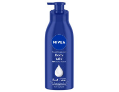 NIVEA Nourishing Body Milk 400ml Body Lotion | 48 H Moisturization | With 2X Almond Oil | Smooth and Healthy Looking Skin |For Very Dry Skin