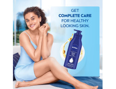 NIVEA Nourishing Body Milk 400ml Body Lotion | 48 H Moisturization | With 2X Almond Oil | Smooth and Healthy Looking Skin |For Very Dry Skin