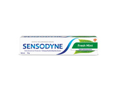 Sensodyne Toothpaste Fresh Mint, Sensitive tooth paste for daily sensitivity protection, 75 gm