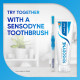 Sensodyne Toothpaste Fresh Gel, Sensitive tooth paste for daily sensitivity protection, 75 gm